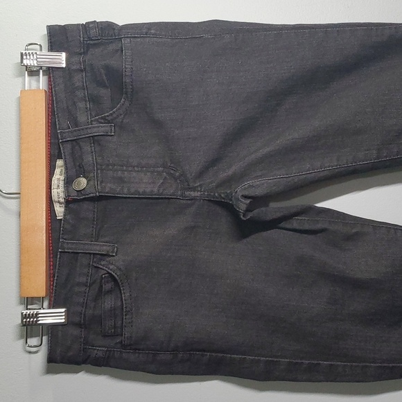 Forever Twenty One jeans women's size 27 equals 4 size 4 US black vintage - Picture 3 of 14